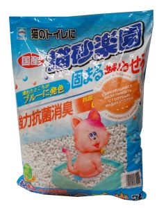 Наполнитель для кошачьего туалета japan premium pet комкующийся